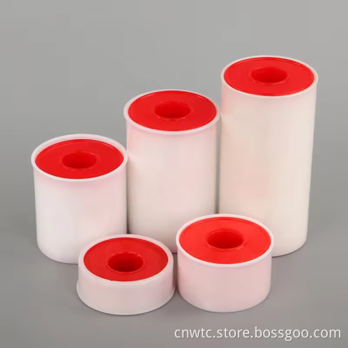 Direct Manufacturing of Hospital-Grade Sparadrape Silk Fabric Tape Rolls: Custom Sizes Available (1"x10yd, 2"x10yd, 3"x10yd)